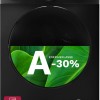 Inventum VWM1010B - Wasmachine - 10kg - 14 programma's - 1400 toeren - Energieklasse A-30% - Steam Clean - Stil: 72 dB - Zwart