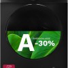 Inventum VWM8030B - Wasmachine - 8kg - 14 programma's - 1400 toeren - Energieklasse A-30% - Steam Clean - Stil: 72 dB - Zwart