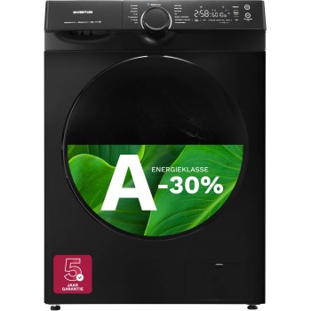 Inventum VWM8030B - Wasmachine - 8kg - 14 programma's - 1400 toeren - Energieklasse A-30% - Steam Clean - Stil: 72 dB - Zwart