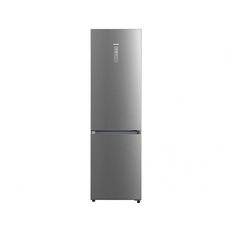 KOENIC KFK 611 A NF IN Koel-vriescombinatie (Energielabel A, 378 l, 201 cm hoog, roestvrij staal)