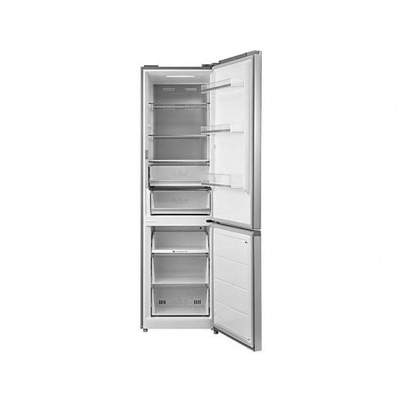 KOENIC KFK 611 A NF IN Koel-vriescombinatie (Energielabel A, 378 l, 201 cm hoog, roestvrij staal)