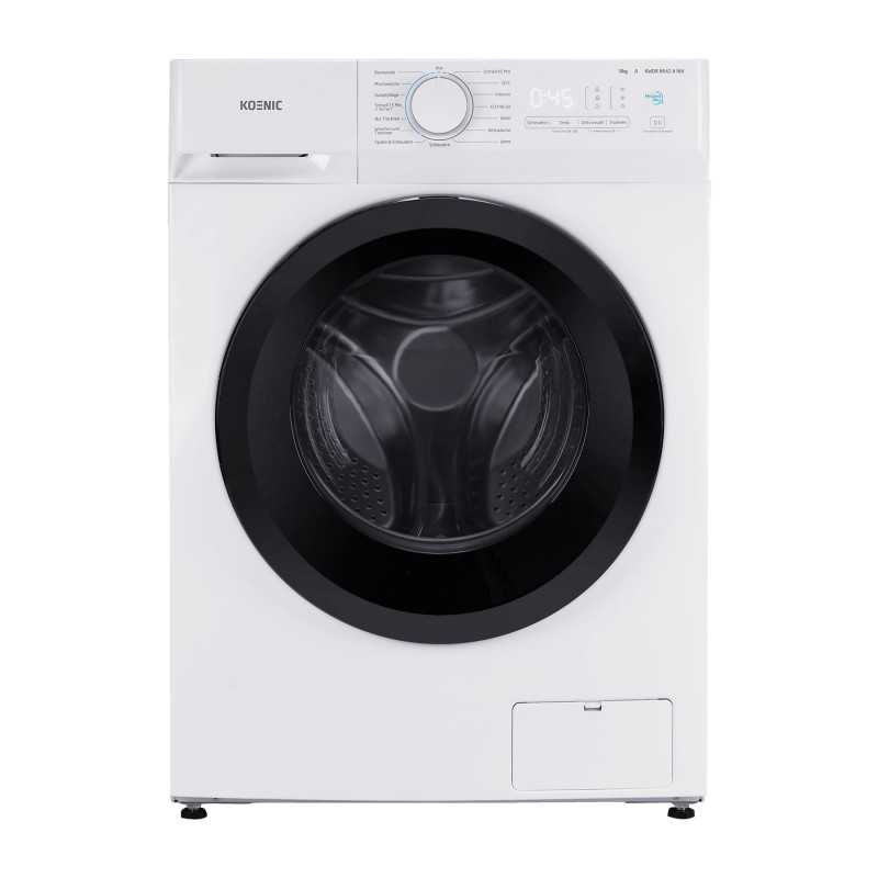 KOENIC KWDR 8642 A INV was-droogcombinatie (8 kg / 6 kg, 1350 tpm)