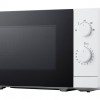 LG MS2082H magnetron 20 L met 700W vermogen voor eenvoudig opwarmen en ontdooien, draaiplateau voor gelijkmatige bereiding en compact design in wit voor elke keuken.