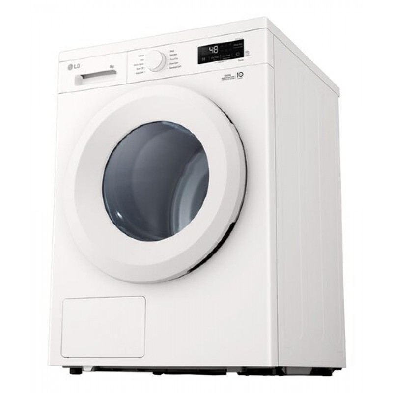 Lg RHX1008NWH - Wasdroger warmtepomp - Warmtepompdroger - 8 kg - Normaal - 64 dB