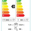 LG EZDispense FWY937BCTA1 was-droogcombinatie met wifi, 13 kg - platina zwart
