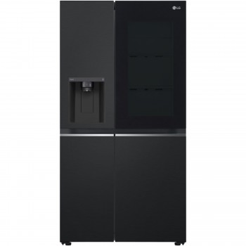 LG GSGV80EPLD InstaView - Amerikaanse koelkast - breedte 91.3 cm - hoogte 179 cm - inhoud 635 l - NoFrost