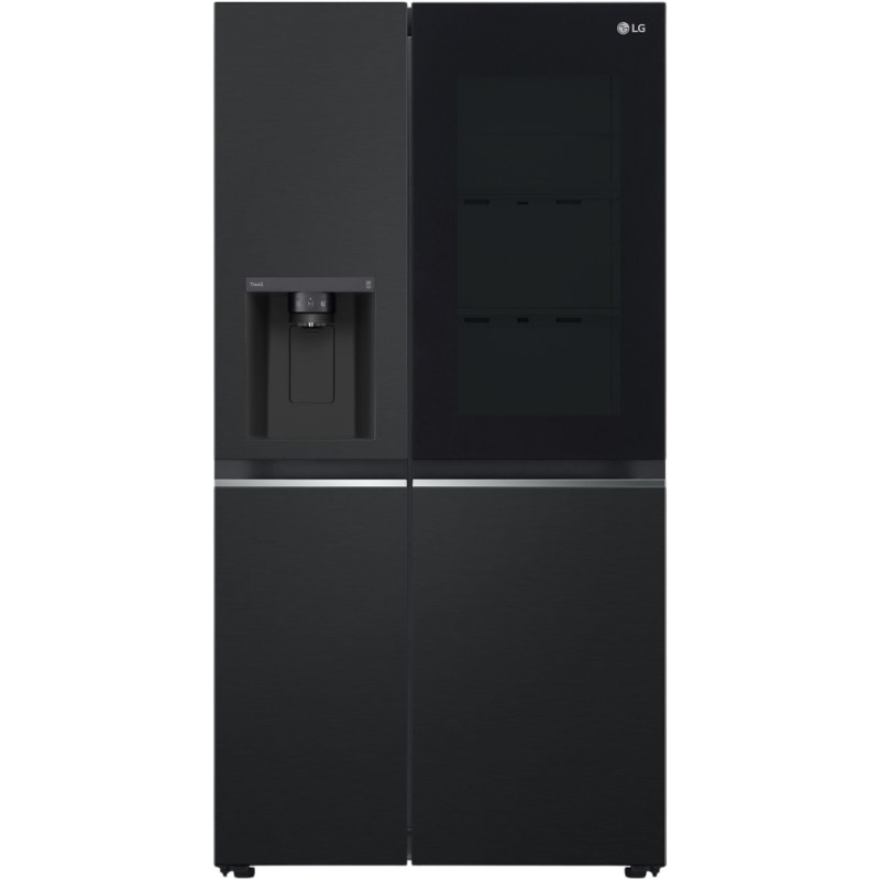 LG GSGV80EPLD InstaView - Amerikaanse koelkast - breedte 91.3 cm - hoogte 179 cm - inhoud 635 l - NoFrost