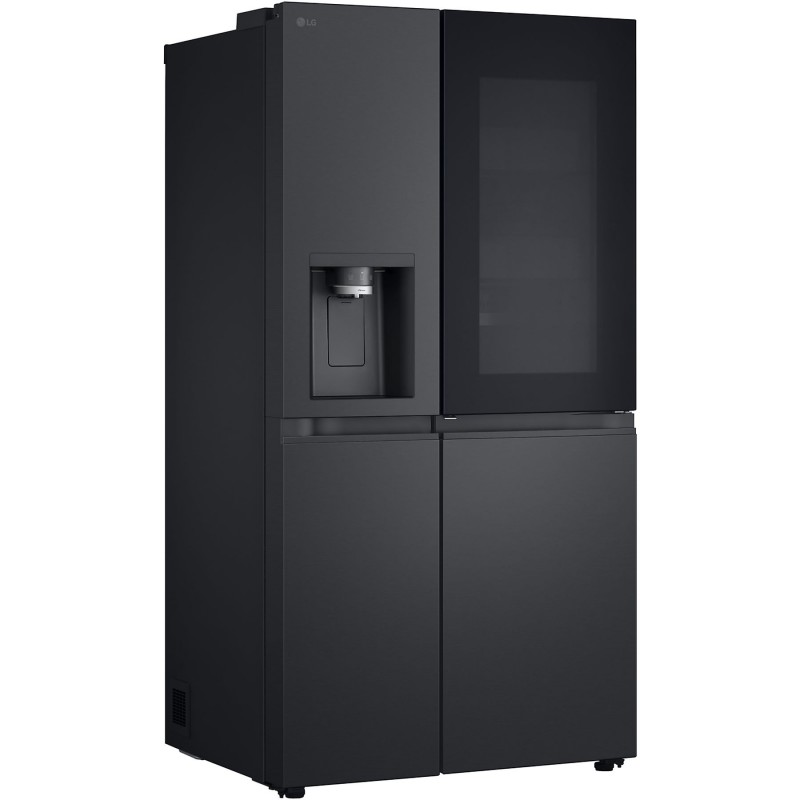 LG GSXE90EVDD InstaView - Amerikaanse koelkast - breedte 92.8 cm - hoogte 179 cm - inhoud 628 l - NoFrost