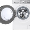 LG F4DR9537S2W was‑droogcombinatie 13 kg met AI DD voor slimme stofverzorging - TurboWash 39 voor sneller wassen - EzDispense automatische dosering - hygiënisch wassen met stoom en ThinQ slimme bediening. Energieklasse A‑20%