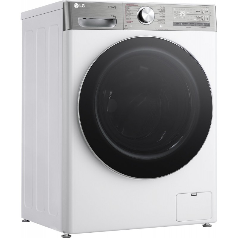 LG F4WR9513S2W - A-10% - 13 kg Wasmachine met TurboWash™ 39 - Slimme AI DD™ motor - EzDispense™ - Hygiënisch wassen met stoom - ThinQ™