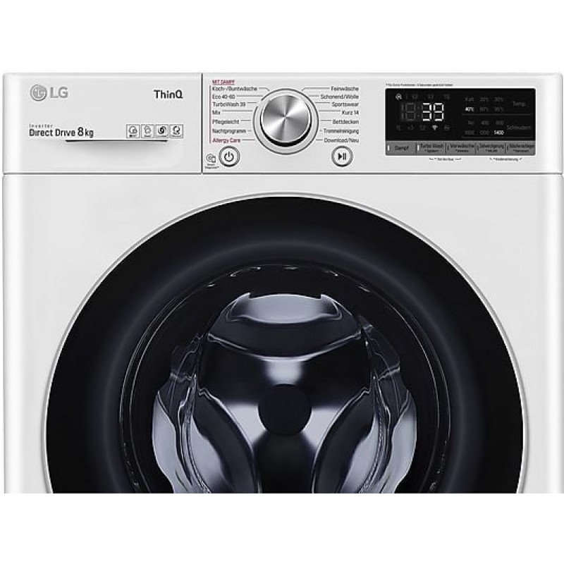 LG F4WV708P1E wasmachine (8 kg, 1360 tpm, A)