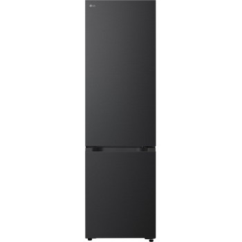 LG GBBS312AEV - Koel-vriescombinatie 333L - Zwart - DoorCooling voor gelijkmatige koeling - Zero Clearance voor een naadloze pasvorm - ThinQ bediening - Energieklasse A