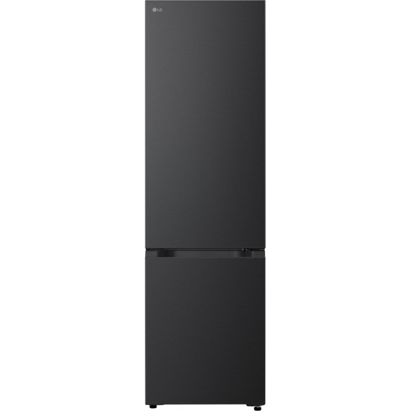 LG GBBS312AEV - Koel-vriescombinatie 333L - Zwart - DoorCooling voor gelijkmatige koeling - Zero Clearance voor een naadloze pasvorm - ThinQ bediening - Energieklasse A
