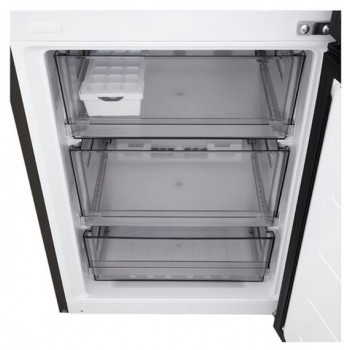 LG - GBBS322CEV- 375L - Koel-vriescombinatie - Essence Zwart Staal- Smart Technology - ThinQ (WiFi)