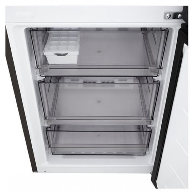 LG - GBBS322CEV- 375L - Koel-vriescombinatie - Essence Zwart Staal- Smart Technology - ThinQ (WiFi)
