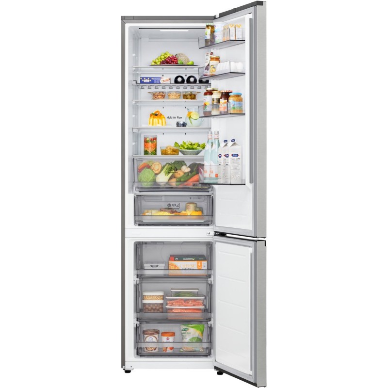 LG GBBS322CPY Vrijstaande koelkast 375 l Zilver energielabel C