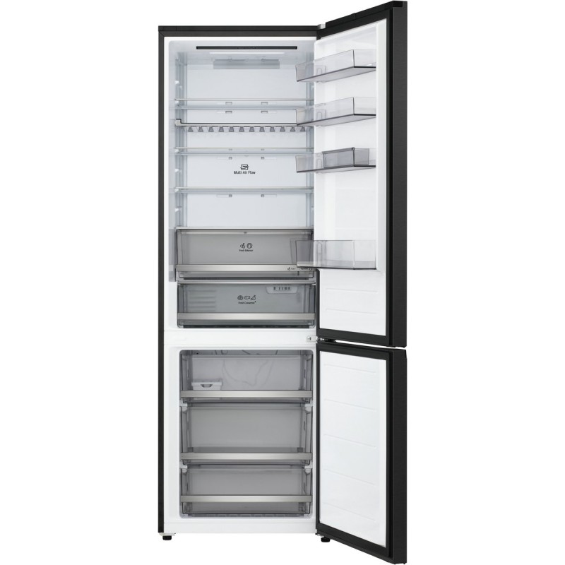 LG GBBS726AEV koel‑vriescombinatie 375 liter inhoud - Energieklasse A - DoorCooling voor gelijkmatige koeling - Fresh Balancer voor optimale versheid - Stille Smart Inverter Compressor en ThinQ wifi bediening