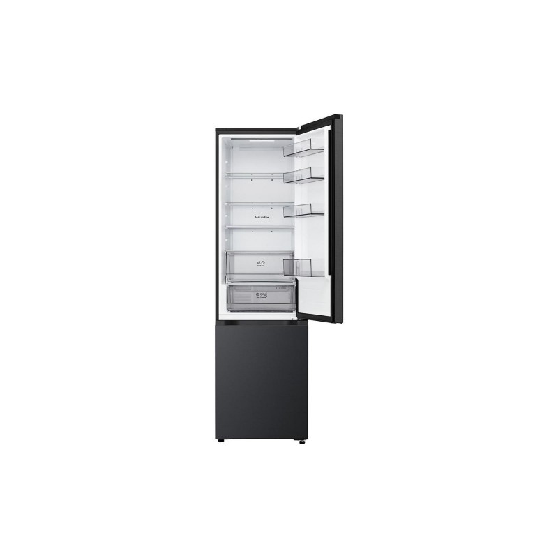 LG GBBSJ2CCEP Serie J Fit&Max koel-vriescombinatie (C, 375 L, 2030 mm hoog, metallic zwart)