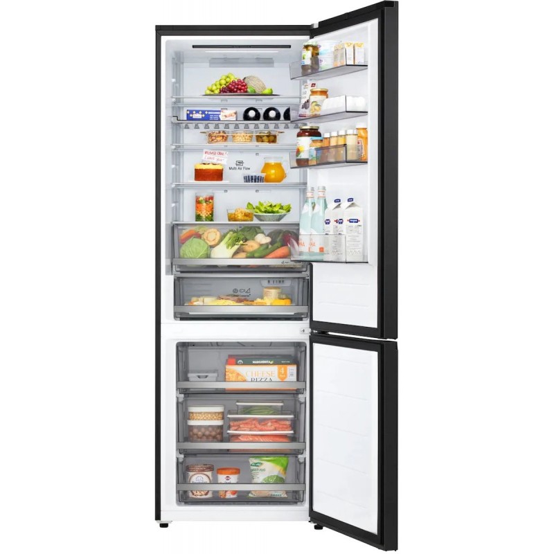 LG GBBW322AEV koel-vriescombinatie Vrijstaand 466 l Zwart