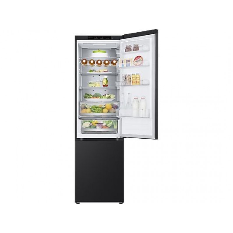 LG GBV7280BEV Serie 7 Koel-vriescombinatie (B, 387 L, 2030 mm hoog, Essence Black Steel)