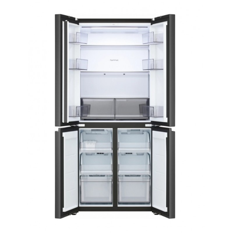 LG GMBS30SDEP - Amerikaanse koelkast - breedte 83.5 cm - hoogte 186 cm - NoFrost Essence Black Steel