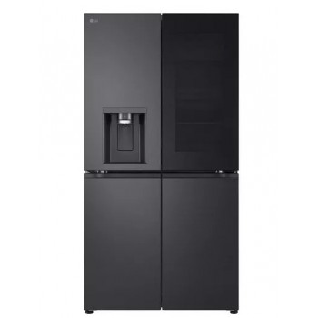LG CraftIce InstaView GMG96CRAFT Amerikaanse stijl slimme koel-vriescombinatie - Essence Black Steel