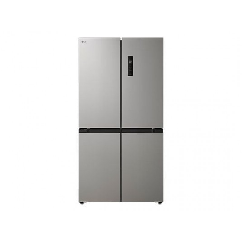 LG GMM41MSBEM Serie 1 Koelkast met vriesvak en Franse deuren (474 ​​L 833 mm breed, 1775 mm diep, donkergrijs)