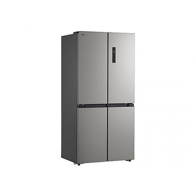 LG GMM41MSBEM Serie 1 Koelkast met vriesvak en Franse deuren (474 ​​L 833 mm breed, 1775 mm diep, donkergrijs)