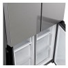 LG GMM41MSBEM Serie 1 Koelkast met vriesvak en Franse deuren (474 ​​L 833 mm breed, 1775 mm diep, donkergrijs)