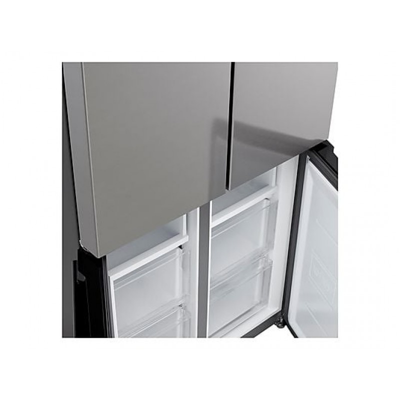 LG GMM41MSBEM Serie 1 Koelkast met vriesvak en Franse deuren (474 ​​L 833 mm breed, 1775 mm diep, donkergrijs)