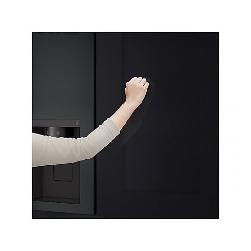 LG GSGV81EPLL InstaView®, Side-by-Side (635 l, E, 1790 mm hoog, Essence Matte Black)