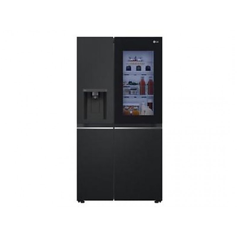 LG GSGV81EPLL InstaView®, Side-by-Side (635 l, E, 1790 mm hoog, Essence Matte Black)