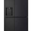 LG GSJC40EPPE Side-by-Side koel-vriescombinatie - 641 liter, energieklasse E - met deur-in-deur - Multi-Airflow - ijs- en waterdispenser - UVNano - Total No Frost - zwart