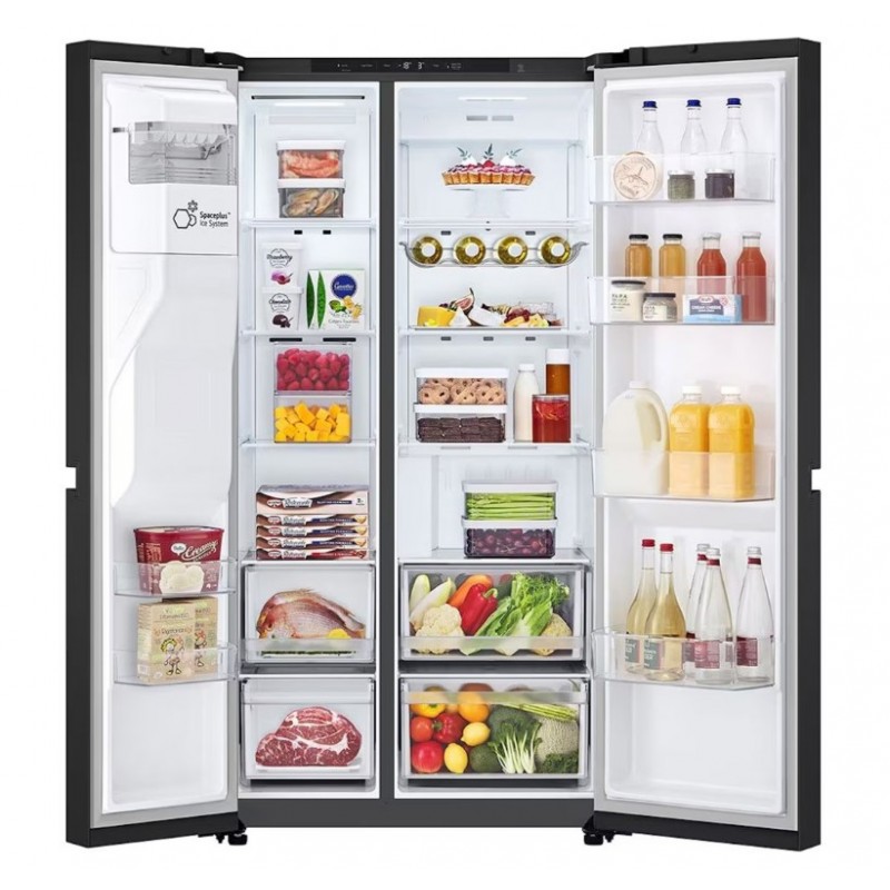 638L Amerikaanse koelkast Zwart | DoorCooling+™ | FRESHConverter™ | Smart Inverter Compressor™