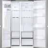 LG GSLC40PYPE, Vrijstaand, Amerikaanse deur, Zilver, Prime Silver, Touch, LED