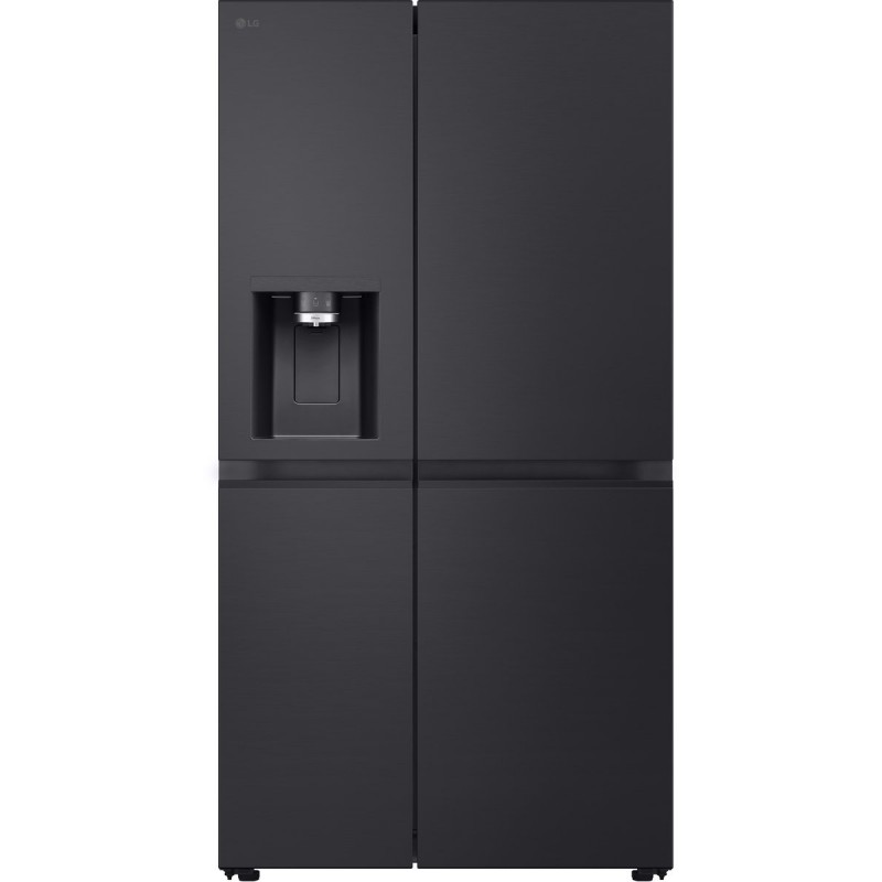 LG GSLE91EVAB Amerikaanse Koelkast - Zwart - Waterreservoir - Energieklasse B -