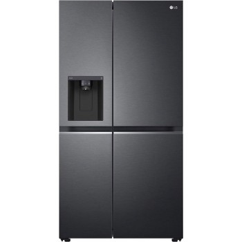 LG GSLV71MCTE - Amerikaanse Koelkast - 635 Liter - Zwart