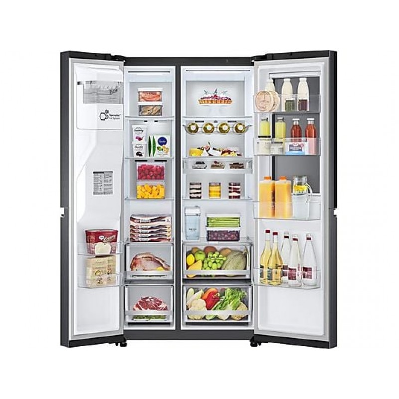 LG -GSXV91MCLE - Amerikaanse koelkast - InstaView - Zwart 