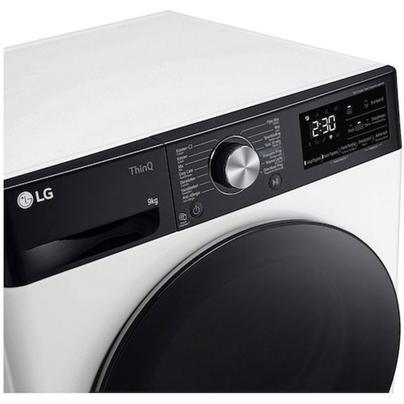 LG RH90V9LVEN wasdroger - 9 kg, C, Dual inverter heatpump, 62 dBA, 14 programma's