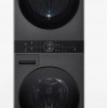 LG WashTower WT1210BBTN WiFi-compatibele wasdroger van 12 kg - Zwart