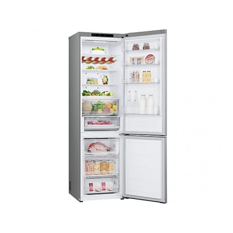 LG GBV3200CPY.APYQEUR koel-vriescombinatie Vrijstaand 387 l C Zilver