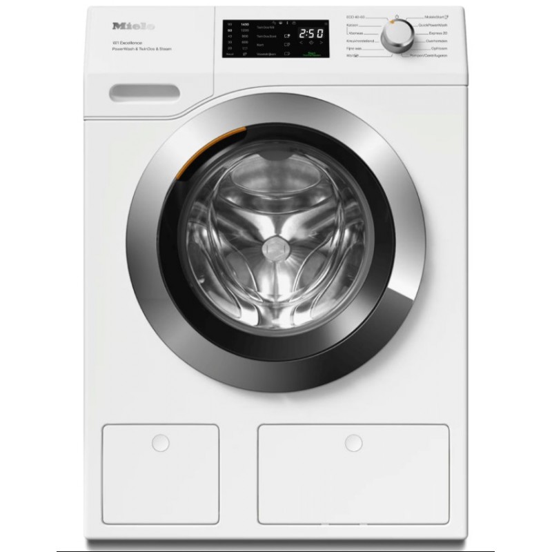 Miele WEG895 WPS wasmachine -  9KG - 1400 Toeren - stoomprogramma 