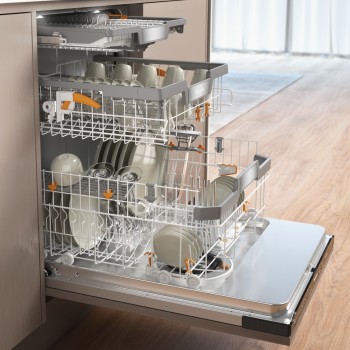 Miele G7795SCVIXXLO BS - Vaatwasser inb. 60cm vol geintegreerd - Zeer stil - 41 dB - ['Lade'] - ['Ventilatie']