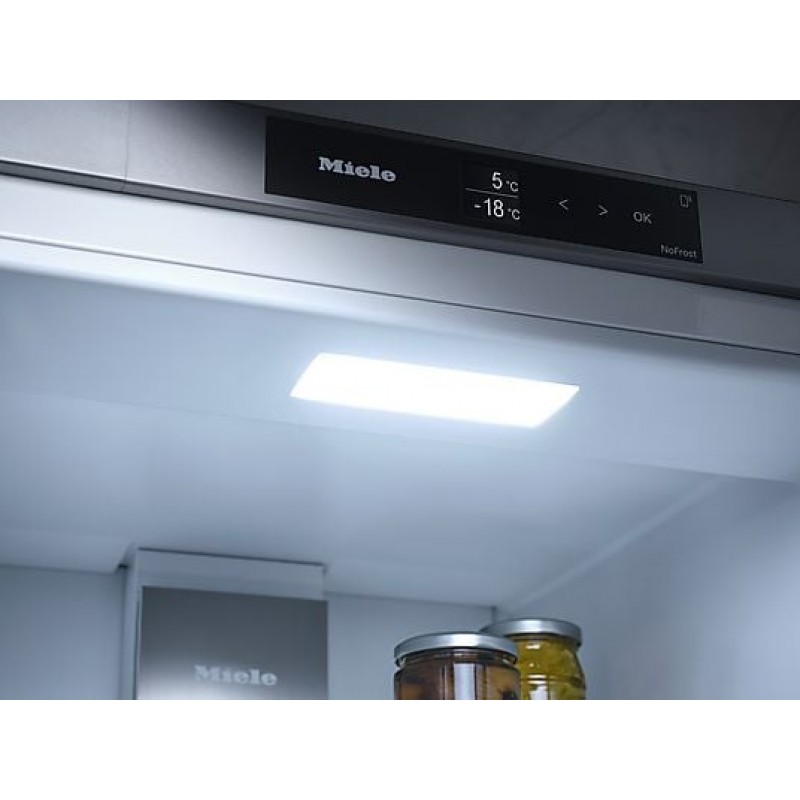 MIELE KFN 7734 C Koel-vriescombinatie (C, 253 l, 1770 mm hoog, wit)
