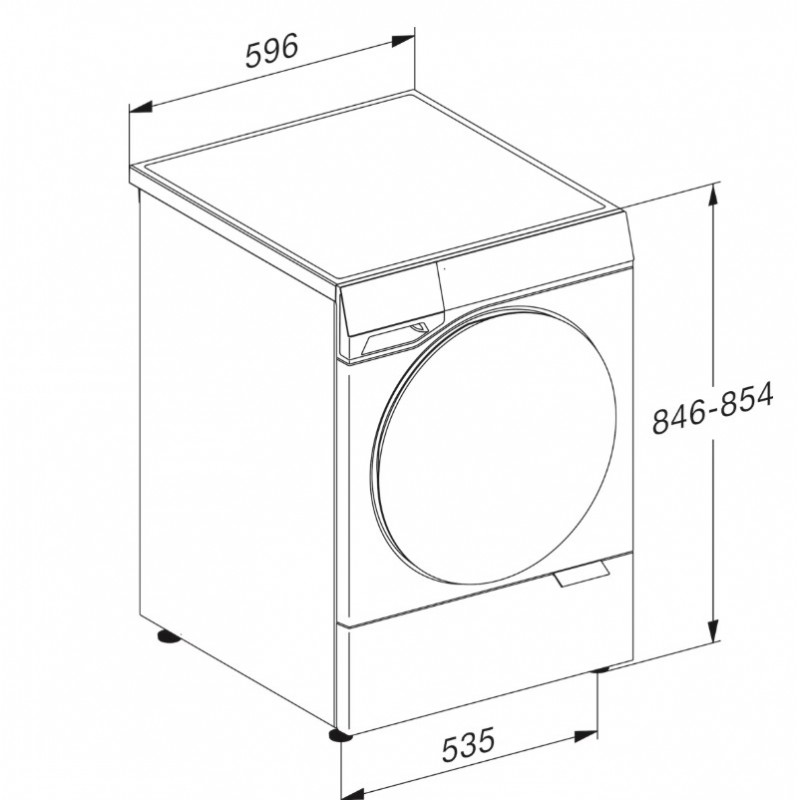 Miele WQ 1200 WPS Wasmachine 9 kilo Energielabel A 1400 Toeren