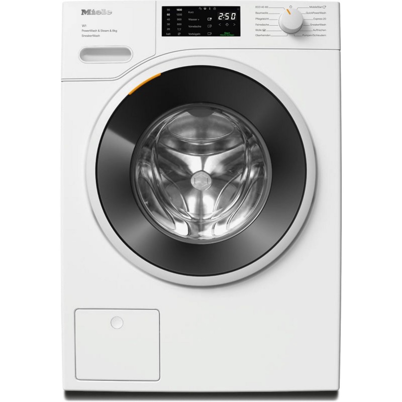 MIELE WWC384 WCS SneakerWash W1 Witte Editie Wasmachine (8 kg, 1600 tpm, A, pluizenfilter, filter voor vreemde voorwerpen)