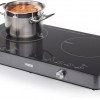 Princess 303011 Dubbele Inductie Kookplaat - Vrijstaand - Digitaal - LED-display - 3100 Watt - Zwart