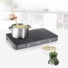 Princess 303011 Dubbele Inductie Kookplaat - Vrijstaand - Digitaal - LED-display - 3100 Watt - Zwart