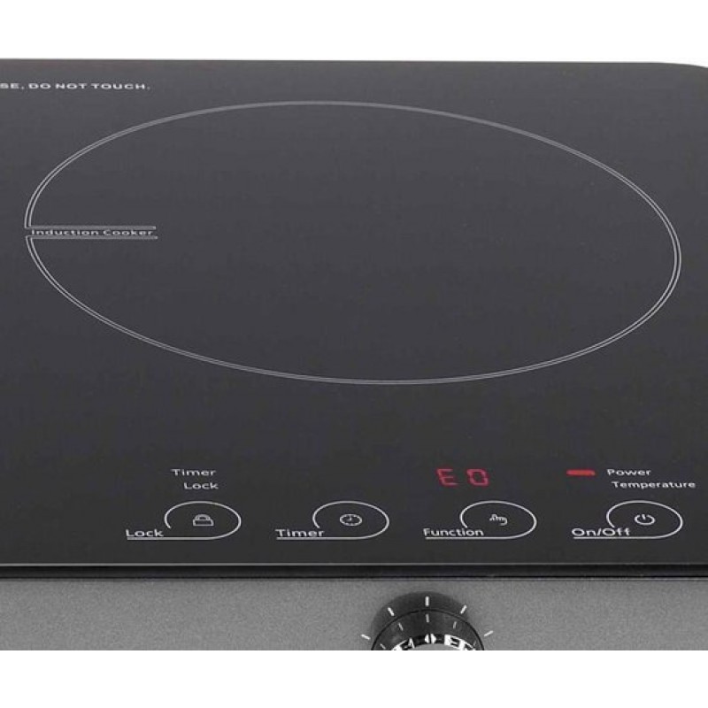 Princess 303011 Dubbele Inductie Kookplaat - Vrijstaand - Digitaal - LED-display - 3100 Watt - Zwart
