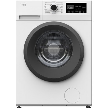 Qonos WA1098433 Wasmachine – 8kg – 1400 toeren – Energieklasse A-10% – BLDC Motor – Wit – Stil (76 dB) – Incl. Aquastop - Stoomfunctie